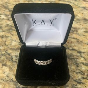 Kay Jewelers Diamond Anniversary Band White Gold